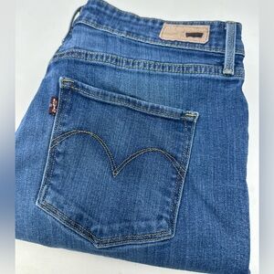 Levi's Blue Straight Leg Women's Jeans